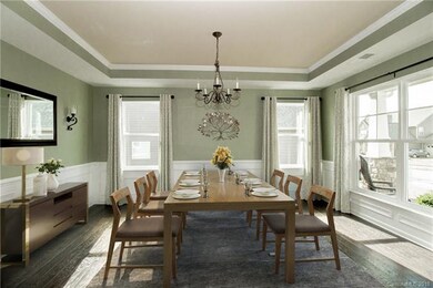 Virtually Staged Dining Room