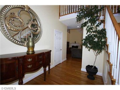 Foyer - Two story foyer, hardwood stairs