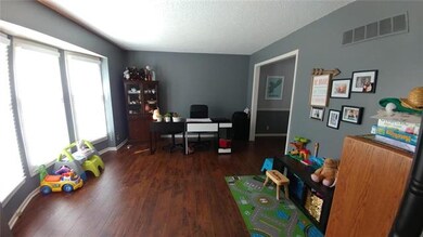 Formal Living Room with new Laminate flooring and 