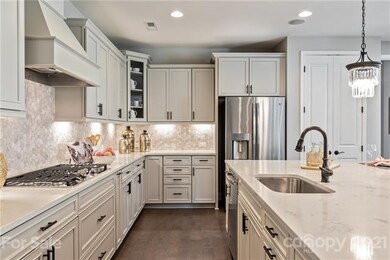 The thoughtful layout of this kitchen has the chef