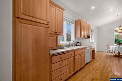Pantry with slide out shelves, appliance garage, &