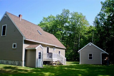 View from the side yard