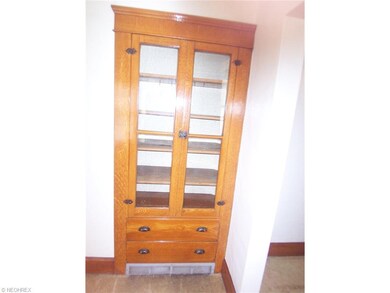 Don't you just love this dining room cabinet with 
