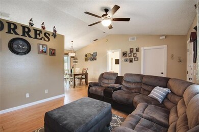 Living Room Open to Dining Room