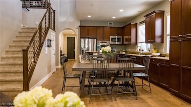Lovely Kitchen featuring : Upgraded in 2023 Hardwo