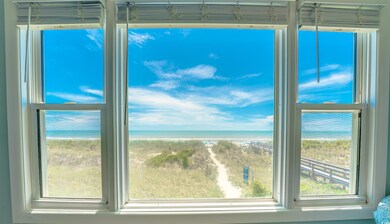 Interior details with a water view