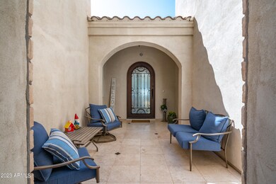 Inviting and Private Front Courtyard