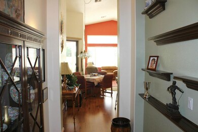 Entry hall to the breakfast area