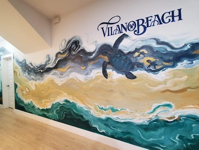 Detailed view of wood finished floors