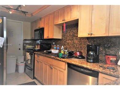 Kitchen of Crandon Tower unit 73