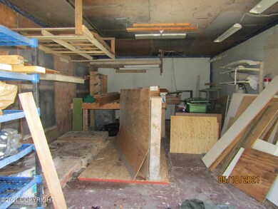 Inside Shed