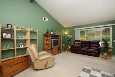 High ceiling living room.