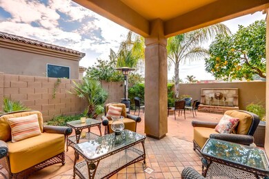 REAR PATIO WITH SOUTH EXPOSURE