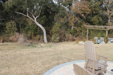 View of back of lot