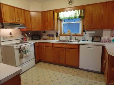 Plenty of cabinets and counter space too