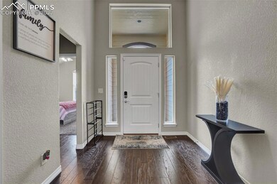 The grand, large entrance of the home grabs your i