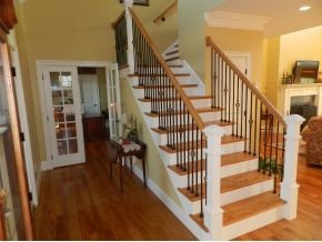 Stairway just off Foyer