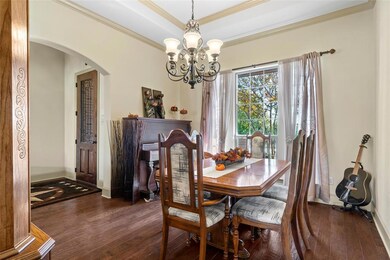 Another view of the formal dining room!