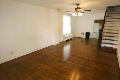 Living & dining rooms with oak floors