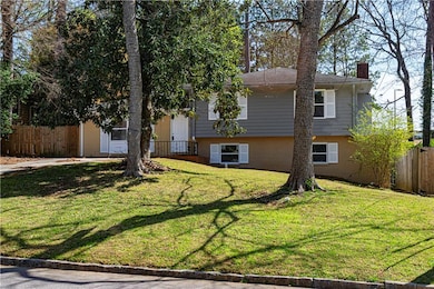 Spacious yard