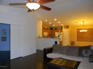 Towards kitchen