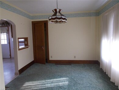 Dining room with the storage closet