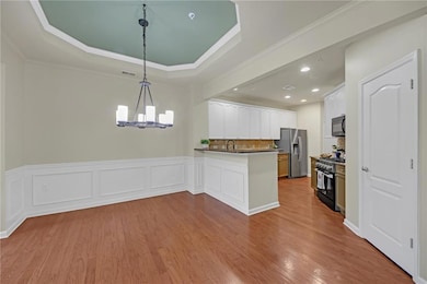 Dining Room with kitchen.