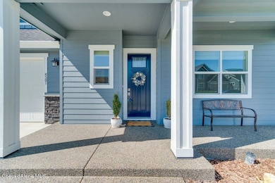 Lovely Entry and Covered Porch