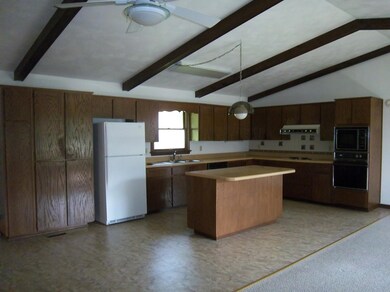 Kitchen with island