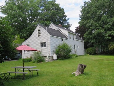 Open views of the back yard.
