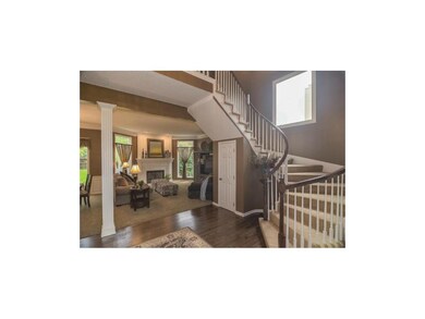 View of Great Rm from Entry! Designer Carpet on St