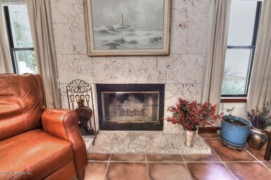 Wood burning Fireplace