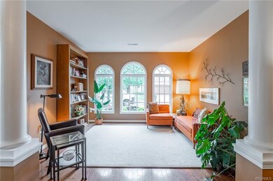 Formal Living Room just off the Elegant Foyer