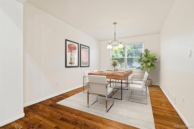 Dining area (virtually staged)