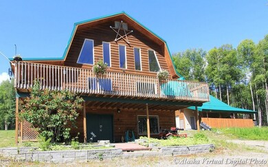 Back of house facing lake