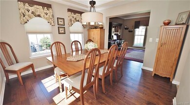 View from Dining Rm into Living Room ~