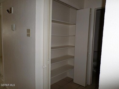 closet in the hallway