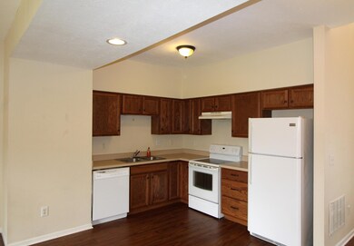 Open fully-equipped kitchen