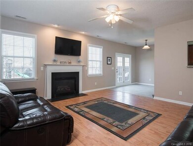 Great room with breakfast room
