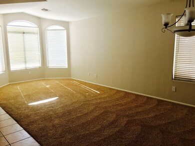 Bay window living room