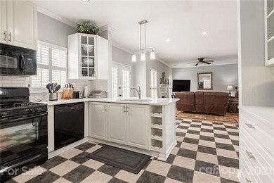 Custom flooring and cabinets - Open floor plan
