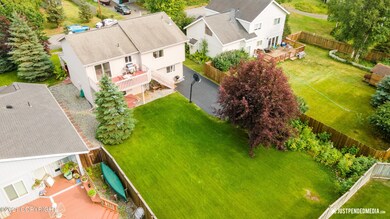 AERIAL VIEW OF BACKYARD