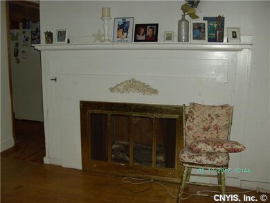Dining Room Decorative Fireplace