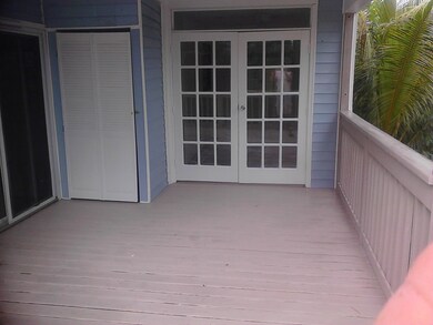 Newly Painted Porch
