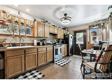 Kitchen in main cabin