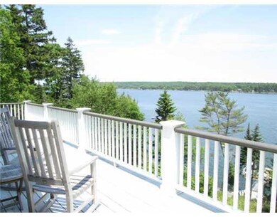 Patio/Deck. Facing the River for...