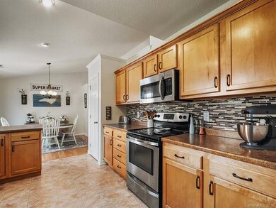 Kitchen with SS appliances