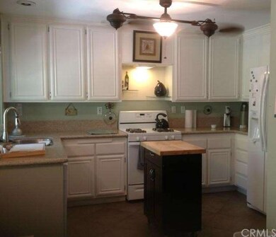 Kitchen from the dining area
