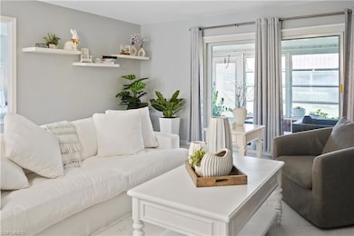View of living area