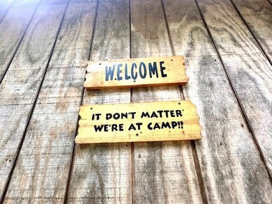 Camp sign